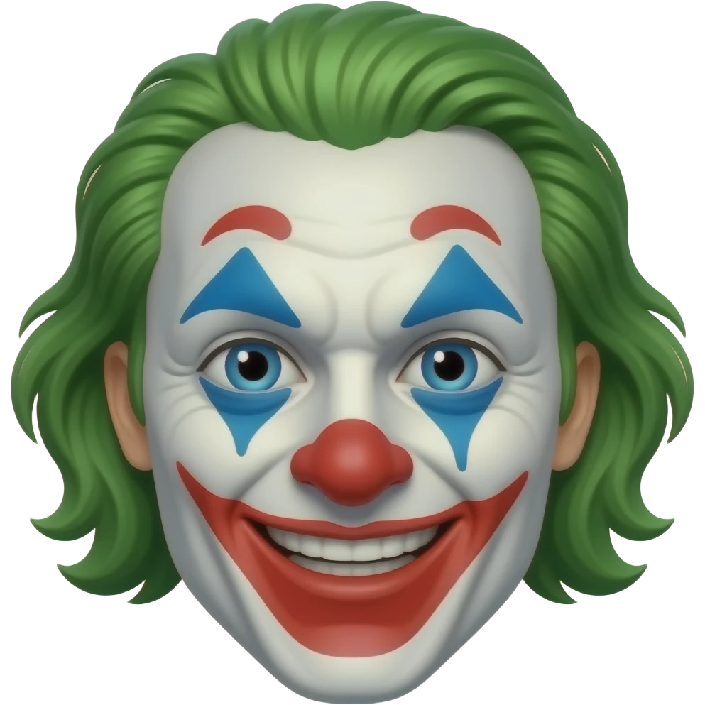 clown face emoji