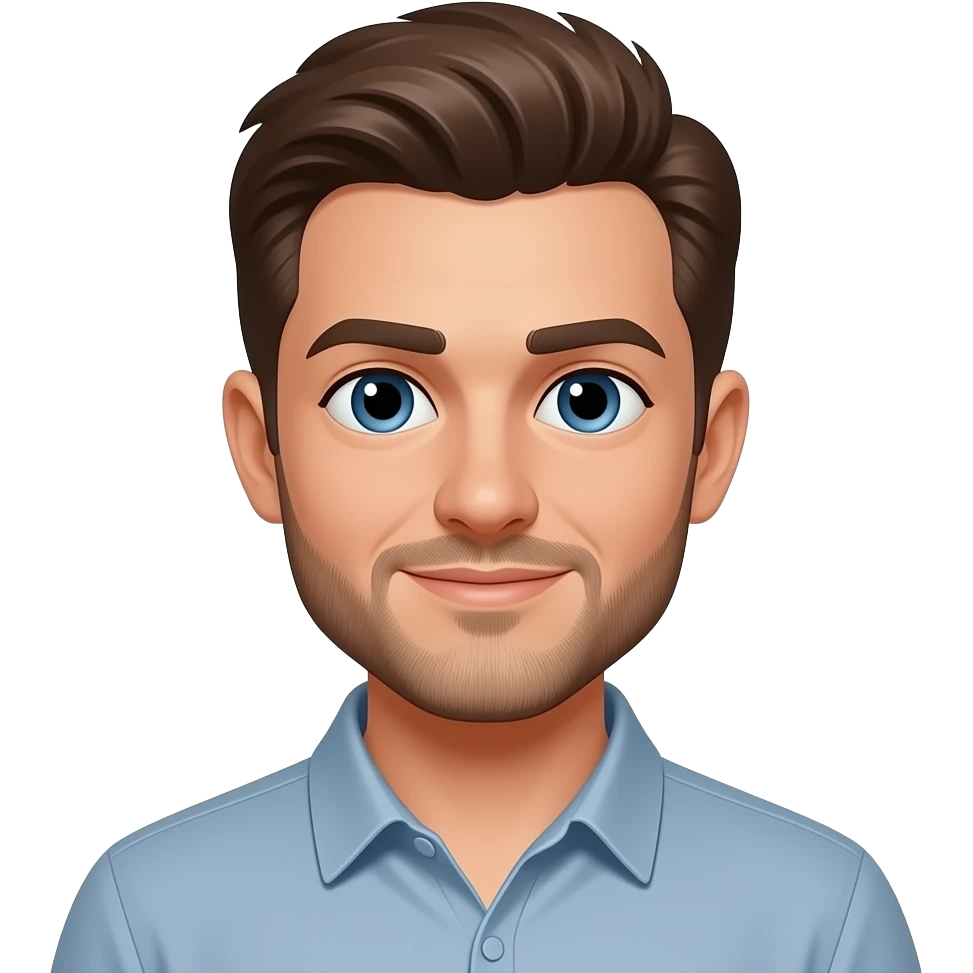 Make him look handsome and less nerdy emoji