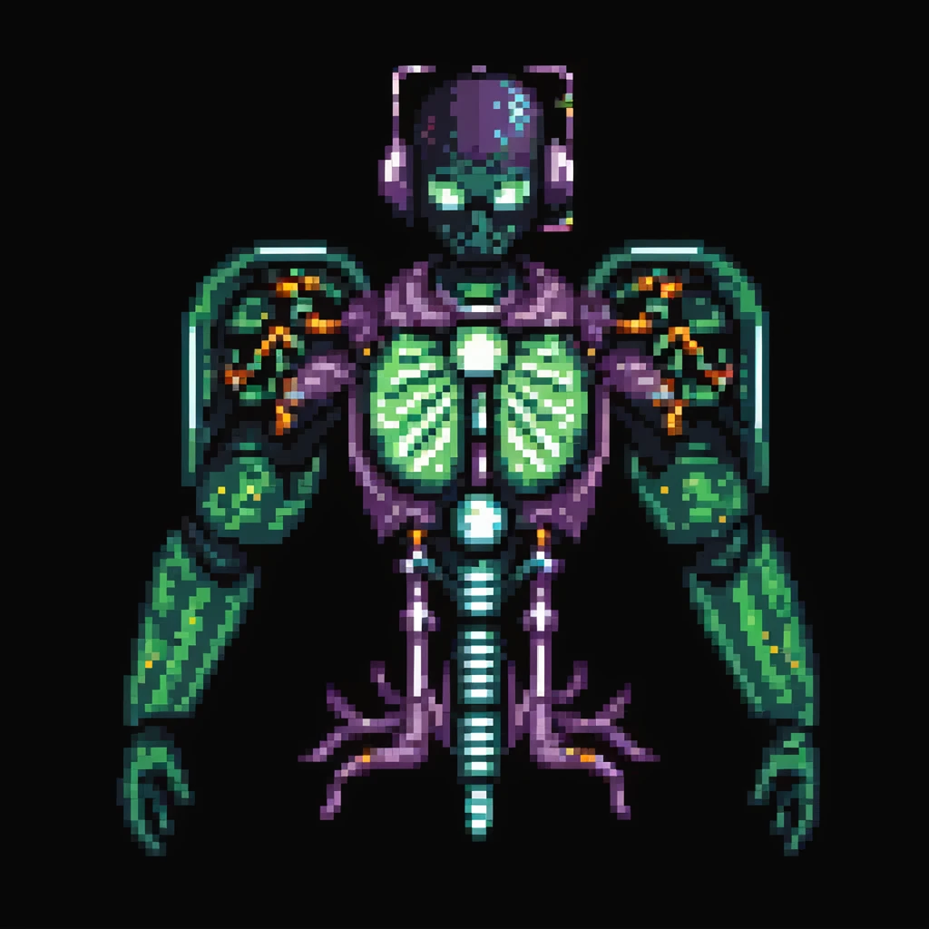 digital data, flowing within a superconductor, digital schema, biomata, sekgen, cyac, traxus, NuCal, vibrant shocking energetic transmission. generator core. bi-axial. neutronic. biomechanical. cyber-android emoji