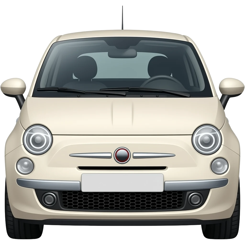 City Fiat 500 emoji