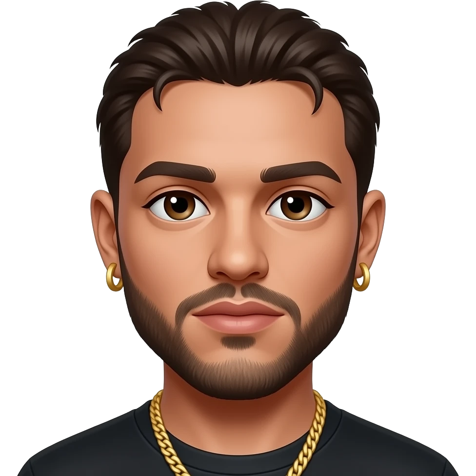 Bad bunny the singer detailed emoji emoji