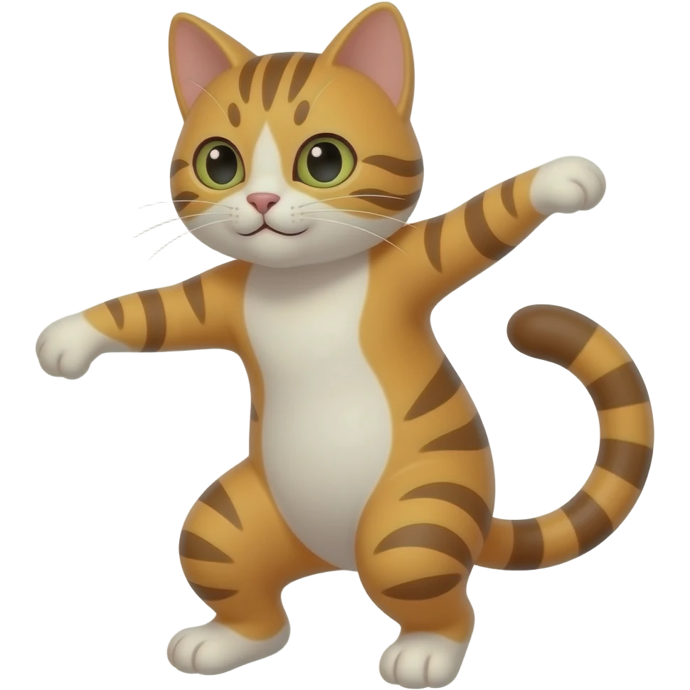 Tanzende Katze emoji