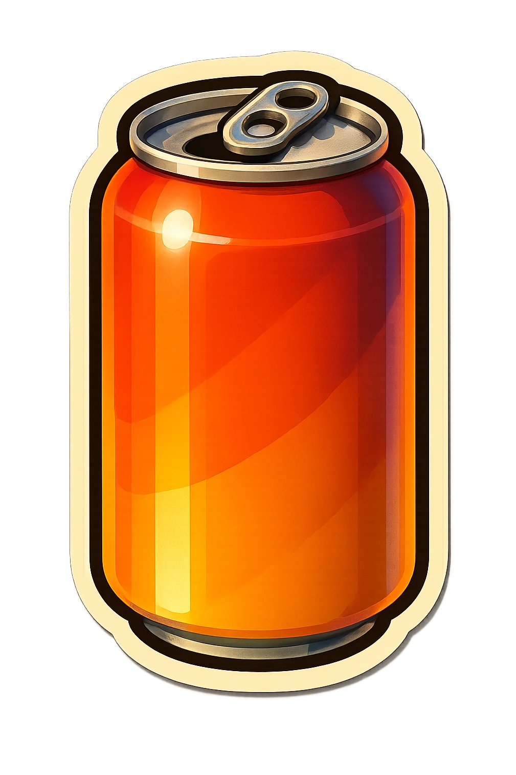 A soda can emoji
