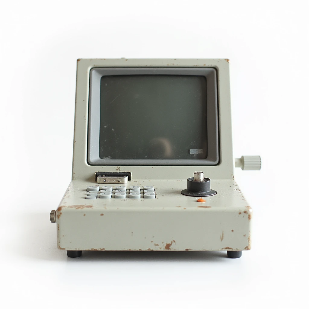 realistic polygraph machine, slightly vintage look, on a white background emoji