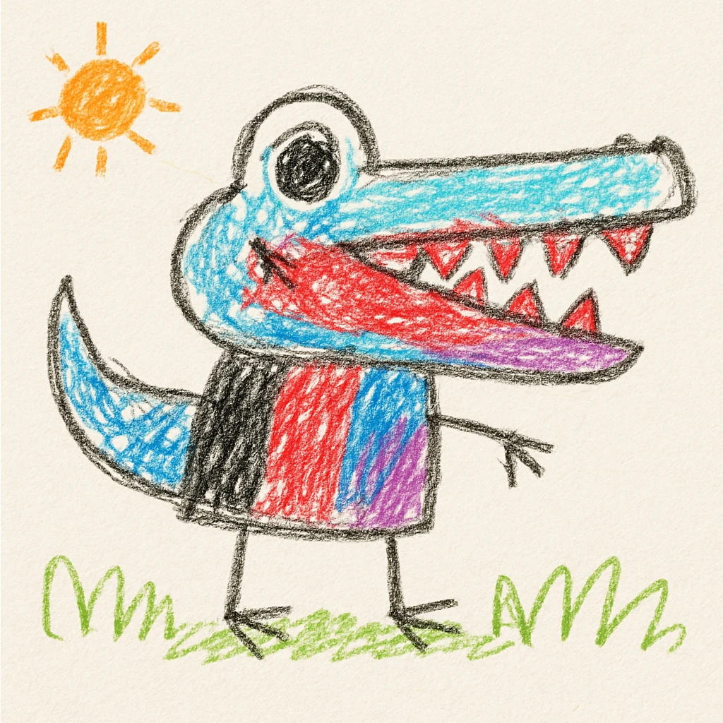 Crocodile emoji