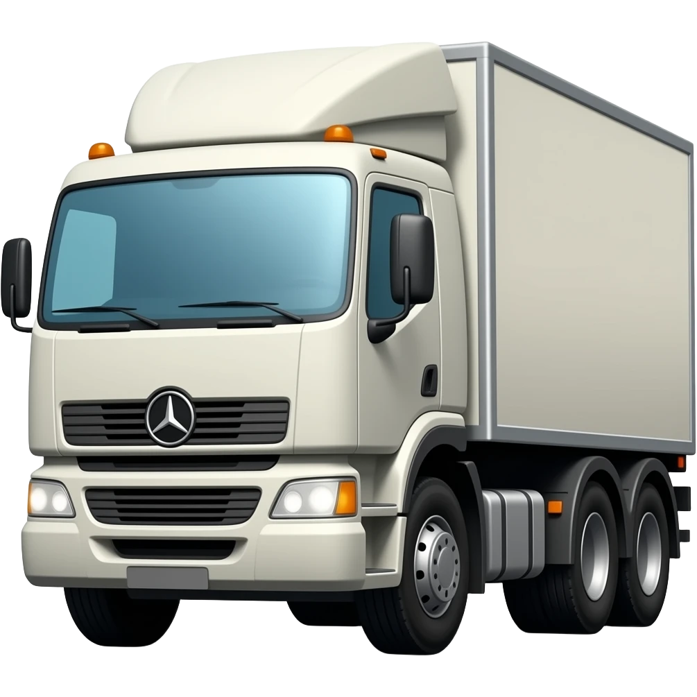 Electric truck emoji