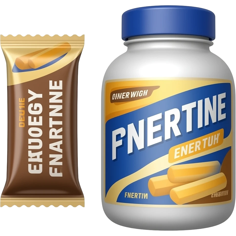 barritas energeticas y creatina emoji