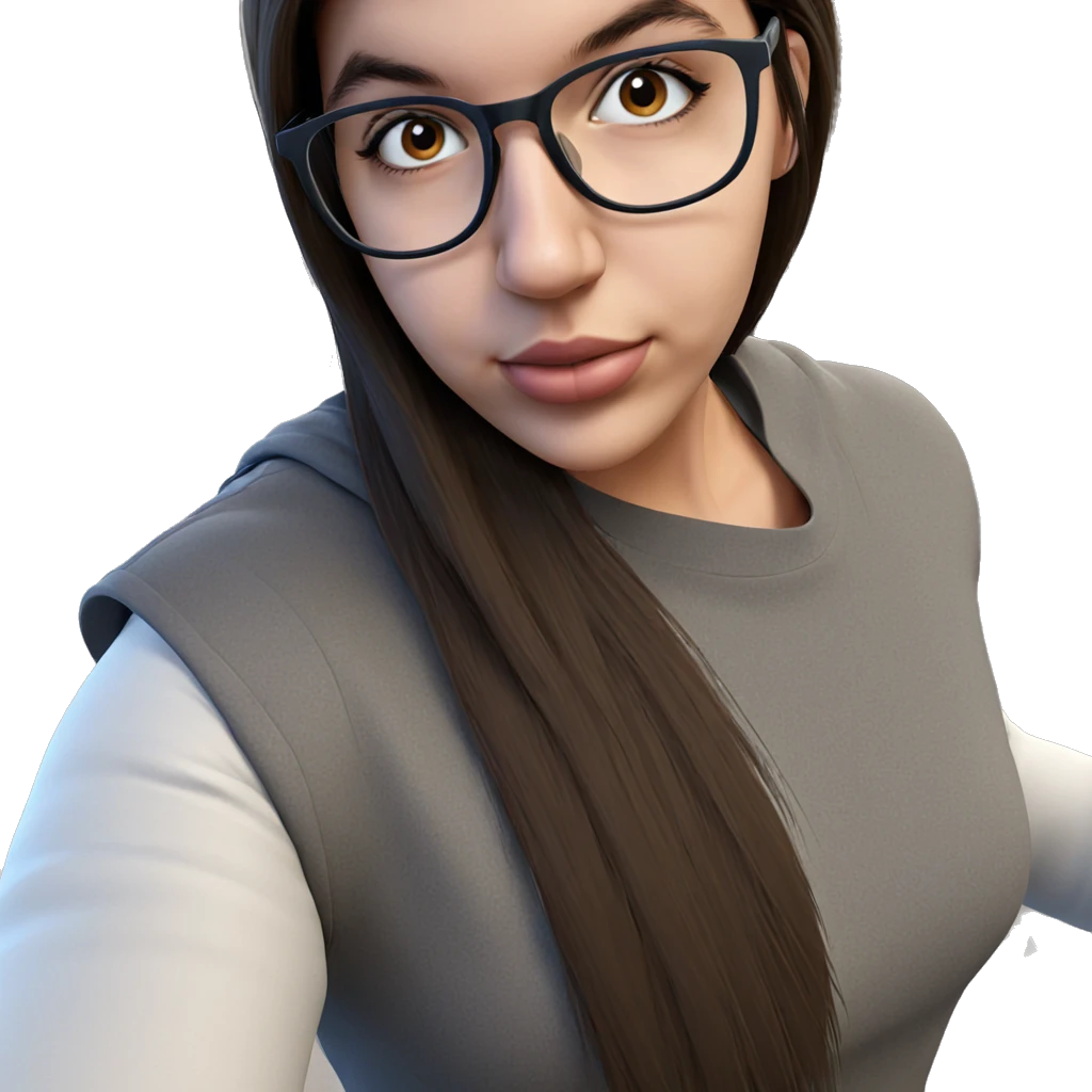 girl in white shirt emoji