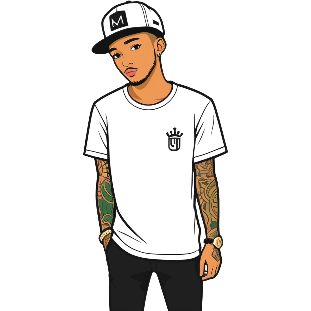 Josh King Madrid Jetset wearing SnapBack emoji