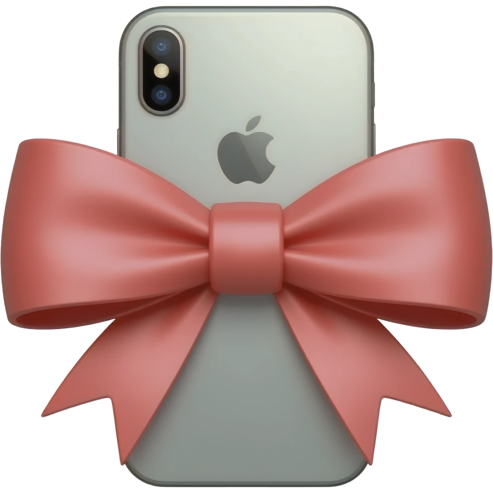 🎀 iphone emoji