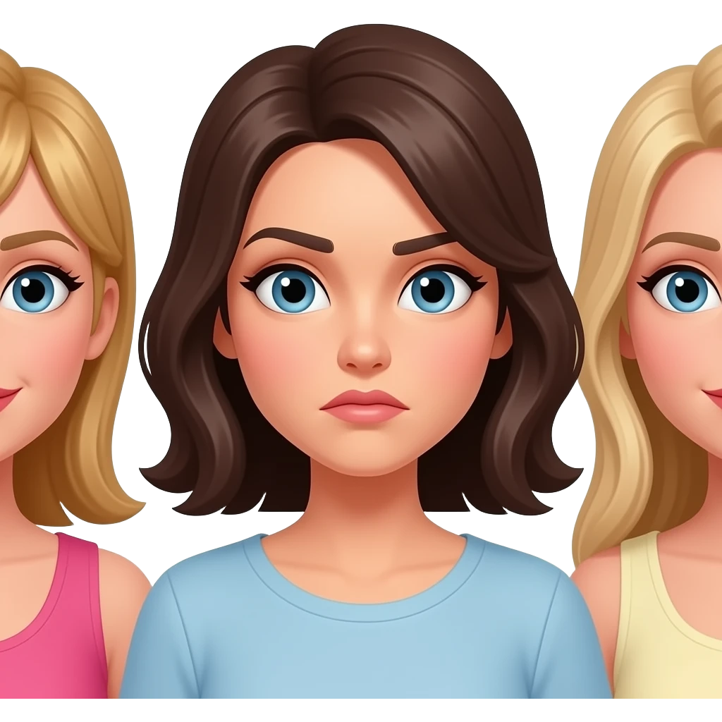 judgement and jealousy from other PRETTY women, admitted to occasionally feeling jealous of other women emoji