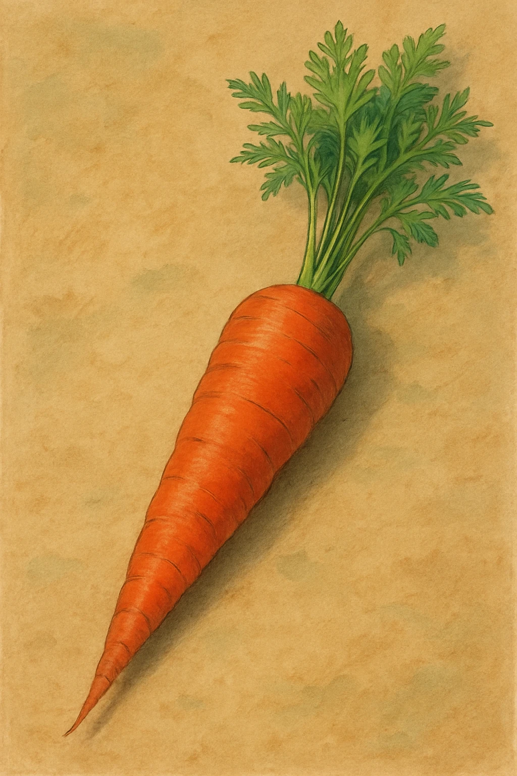 realistic carrot emoji