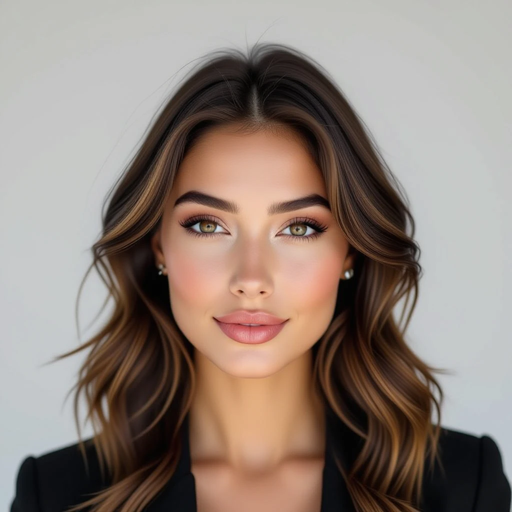 нарисуй в таком же стиле как девушка во вложении человека на втором фото, без фона emoji