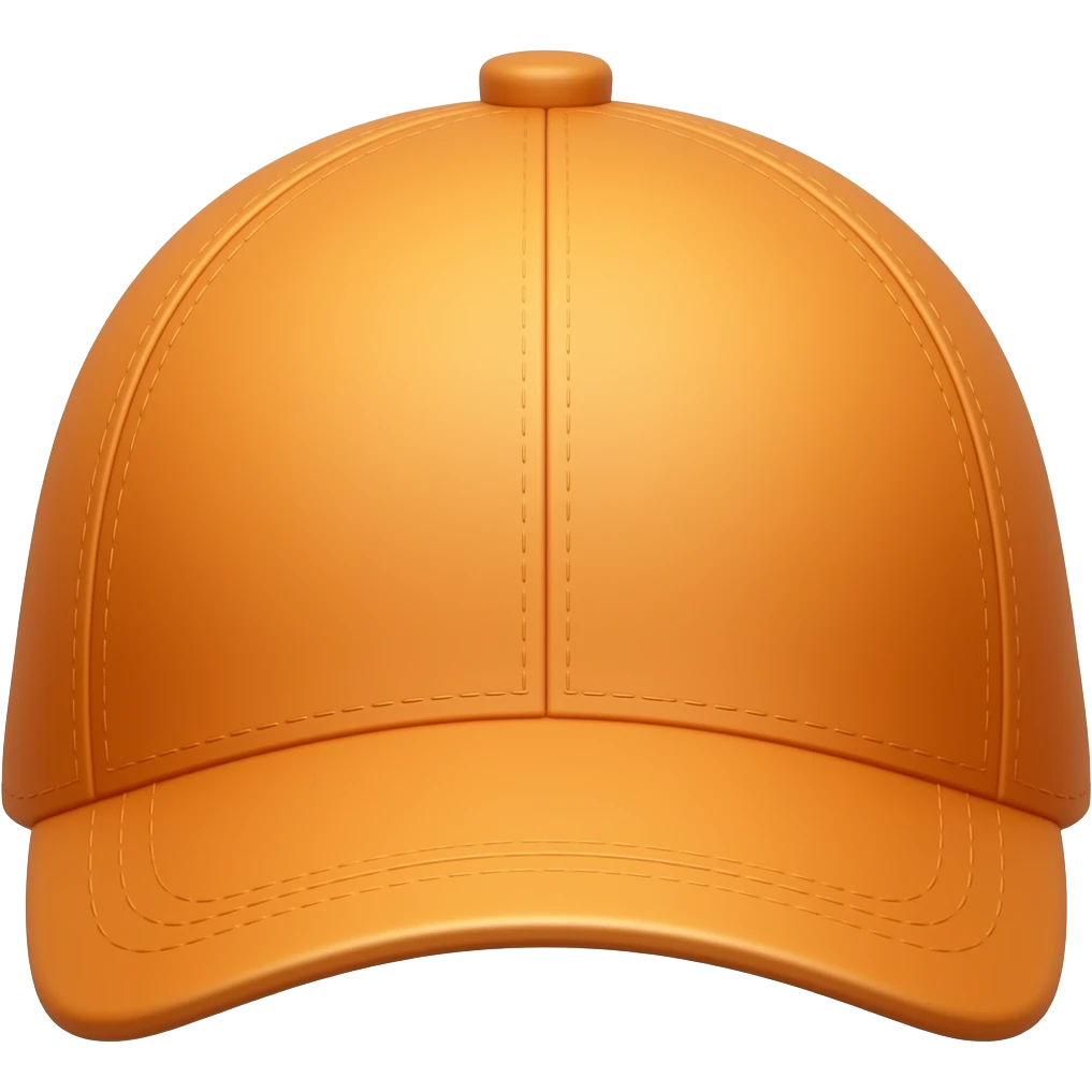 Orange cap emoji