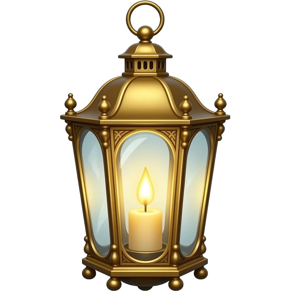 victorian lantern emoji