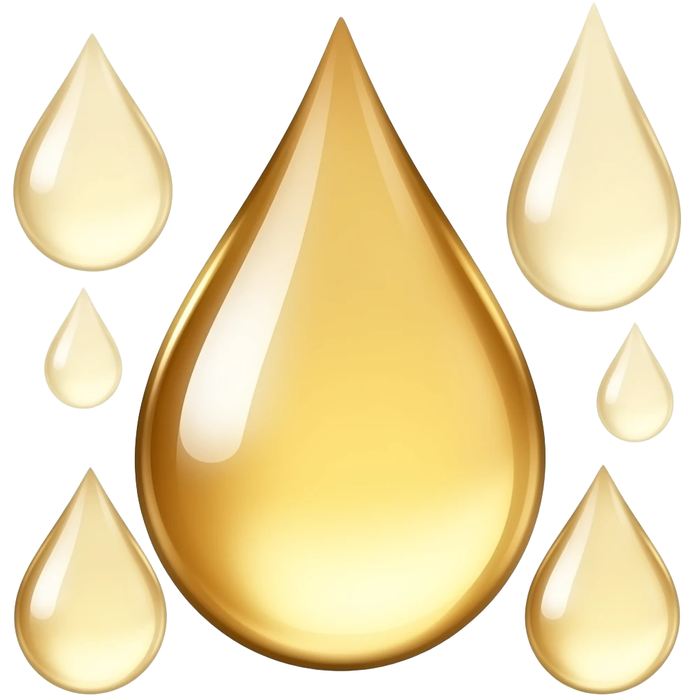 精华 黄金色液滴 emoji