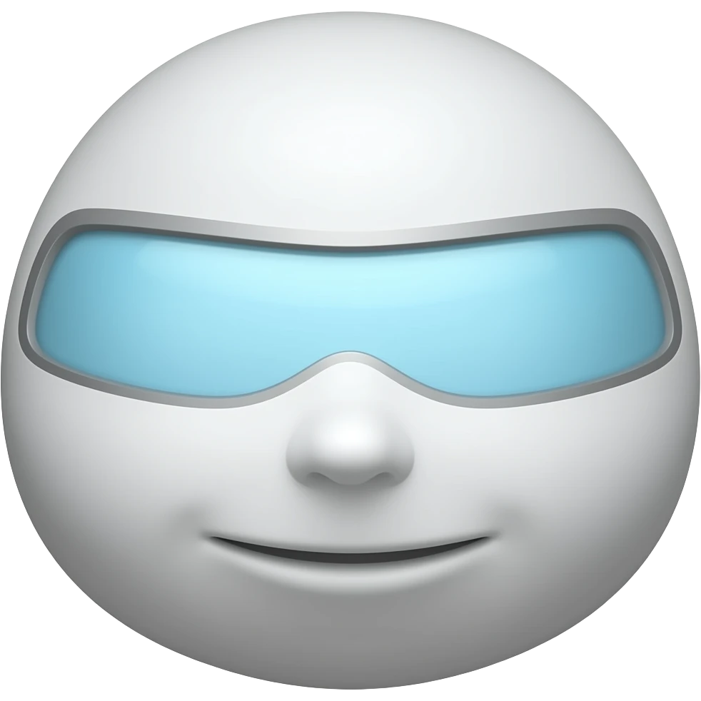 Airplane with face without mouth emoji