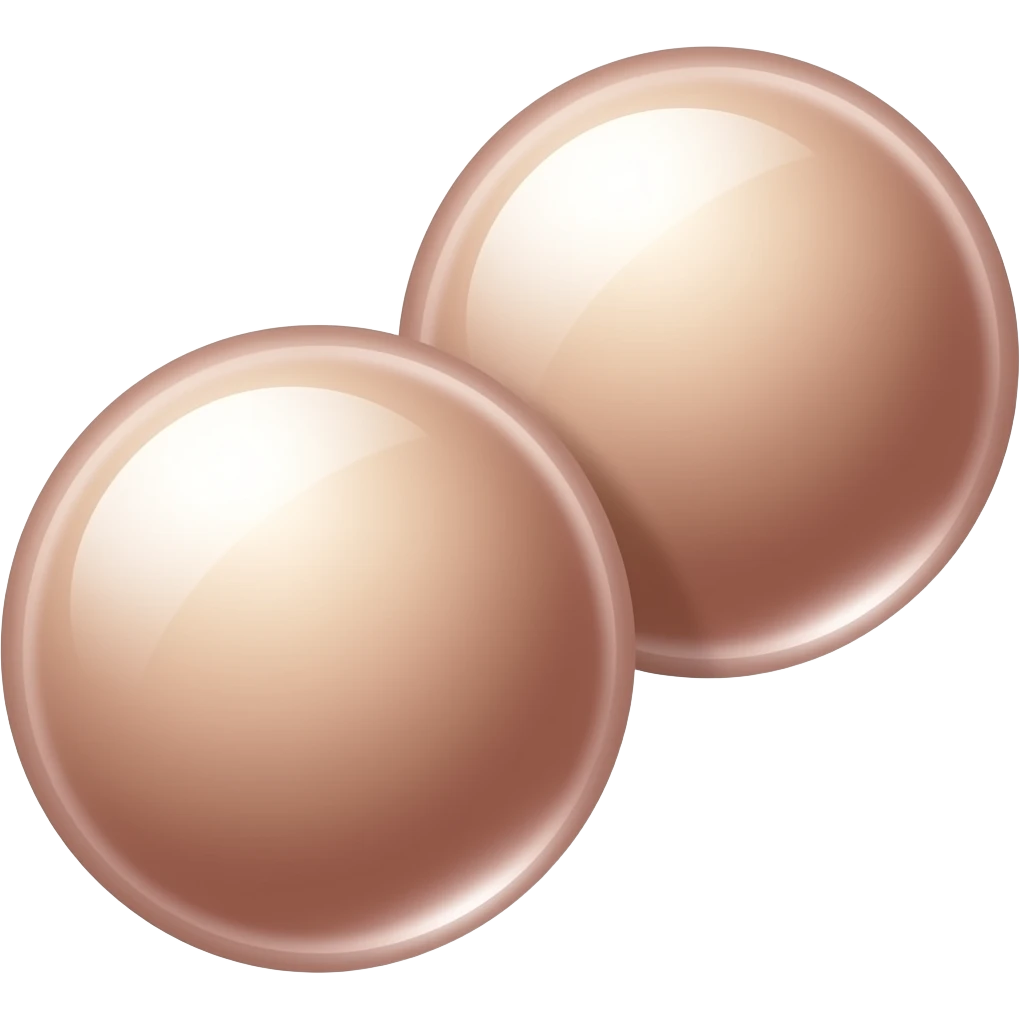 2 flesh colored marbles emoji