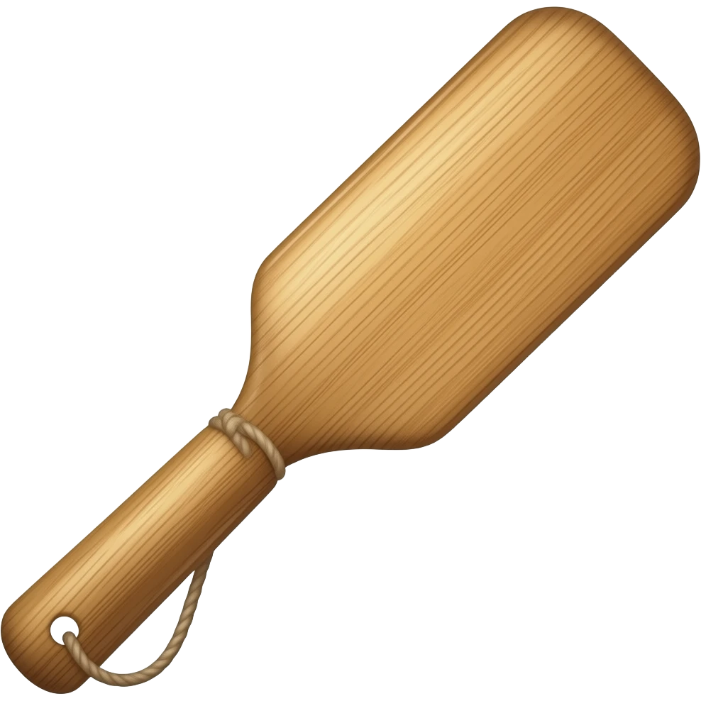 Bdsm paddle emoji