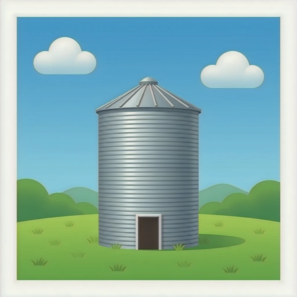 simple silo emoji