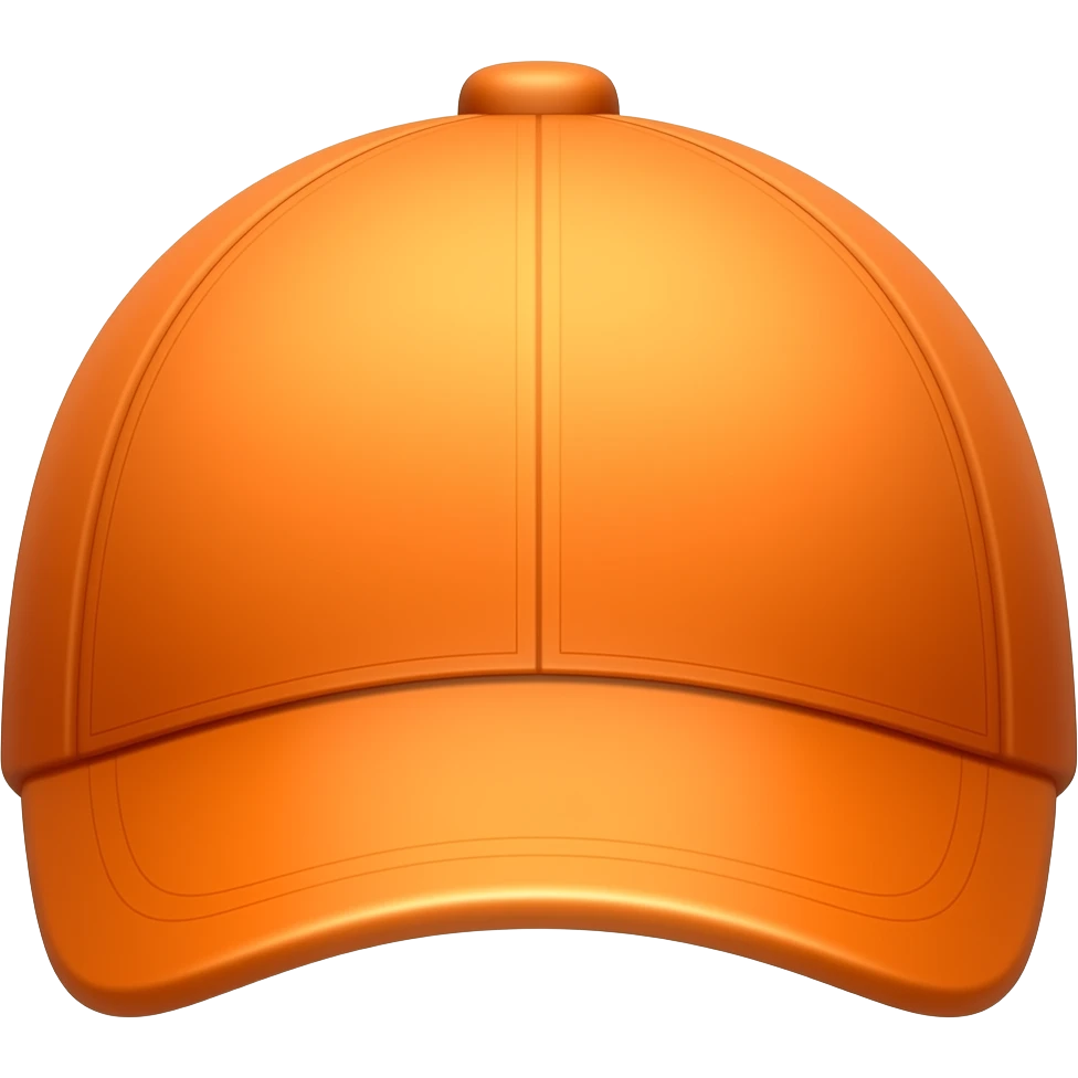 Orange cap emoji