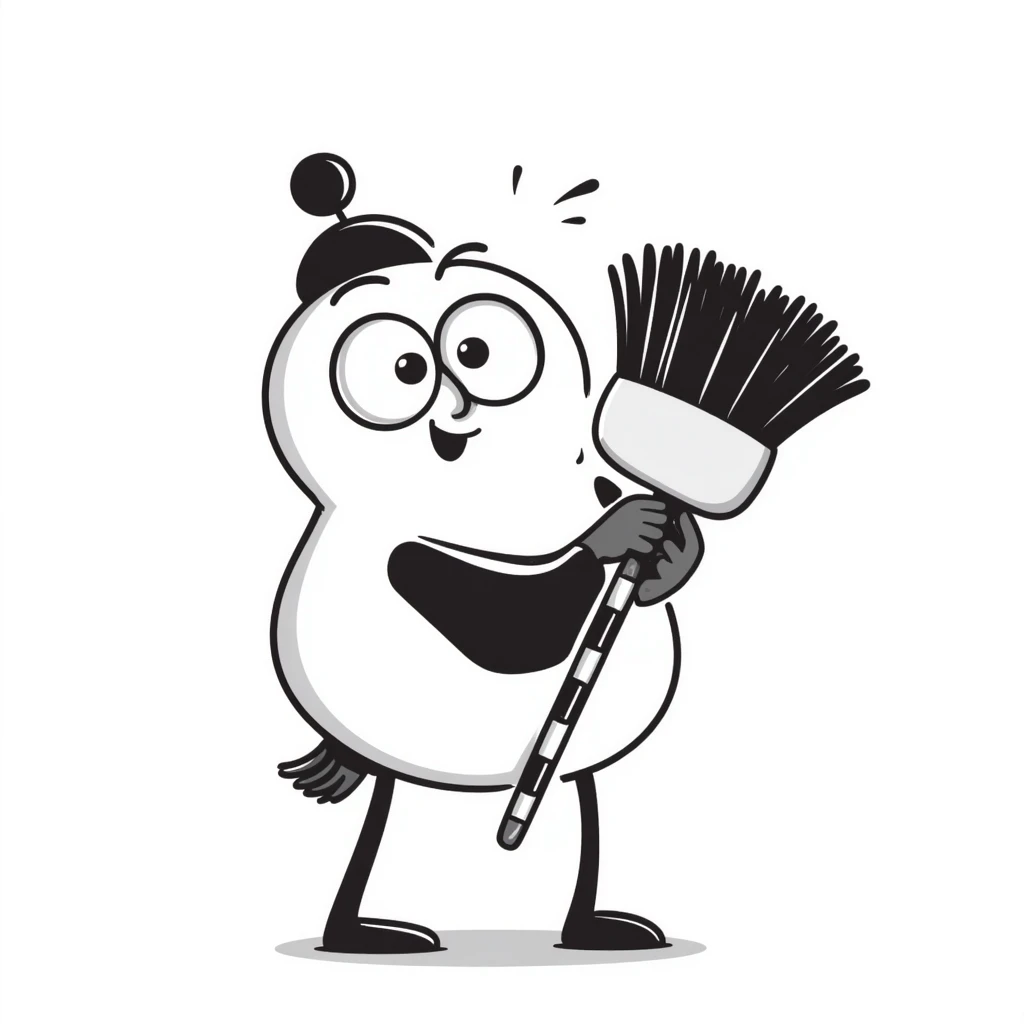 A cleaning tool emoji