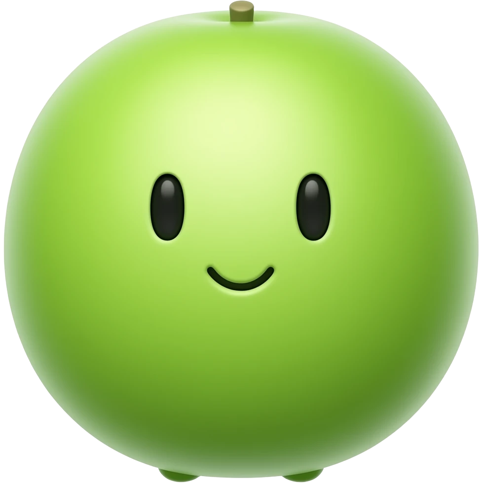 Kawaii petai gigante emoji