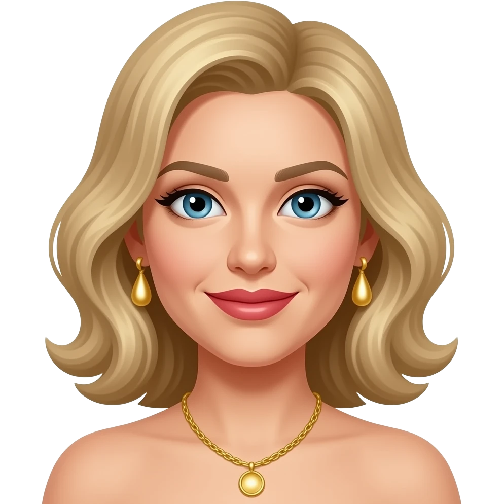 Naked stripper emoji