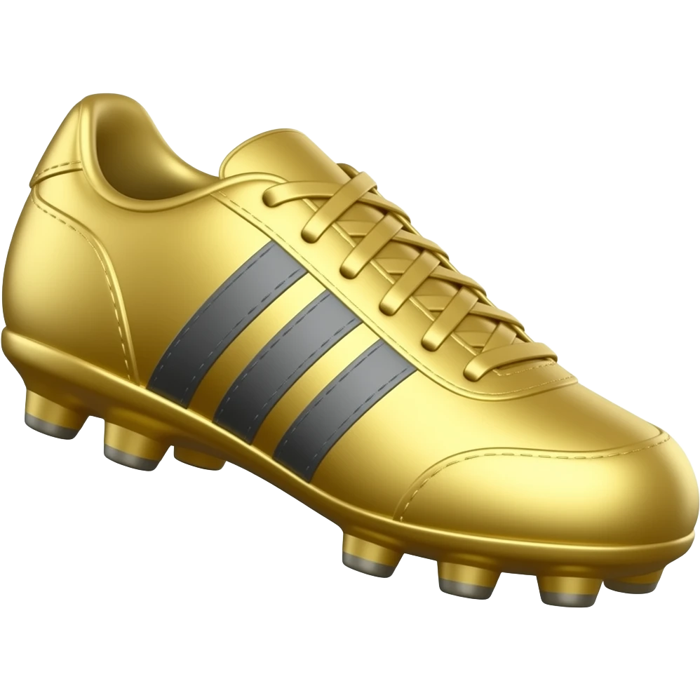 Fasa um emoji de uma chuteira de ouro emoji