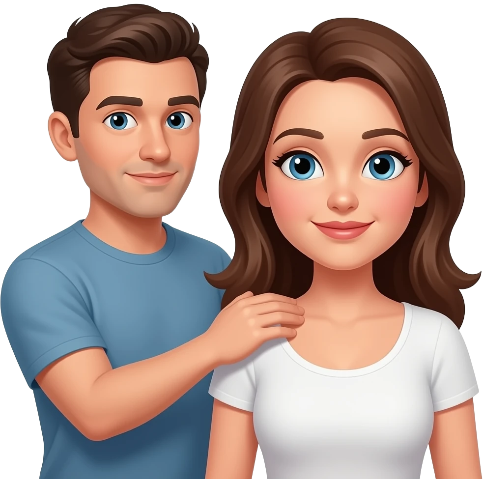 Man spanking wife emoji