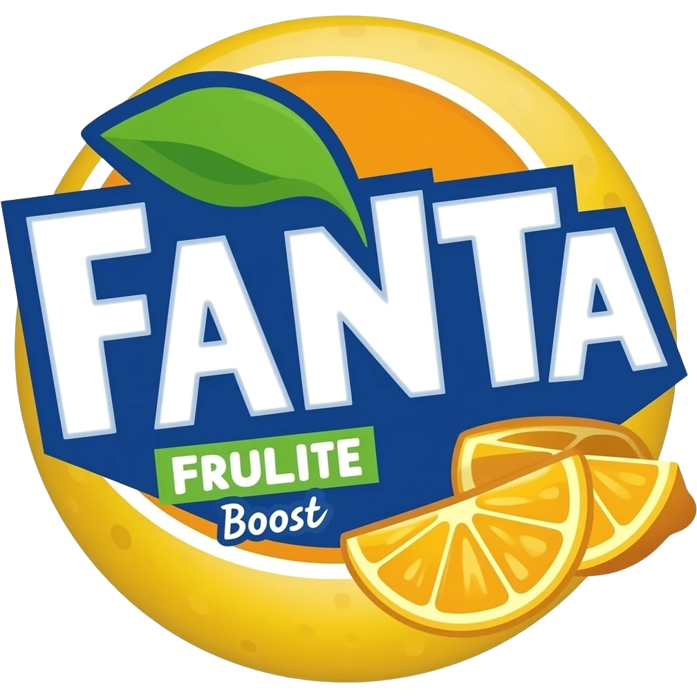 Fanta Frulite Boost: Lemon emoji