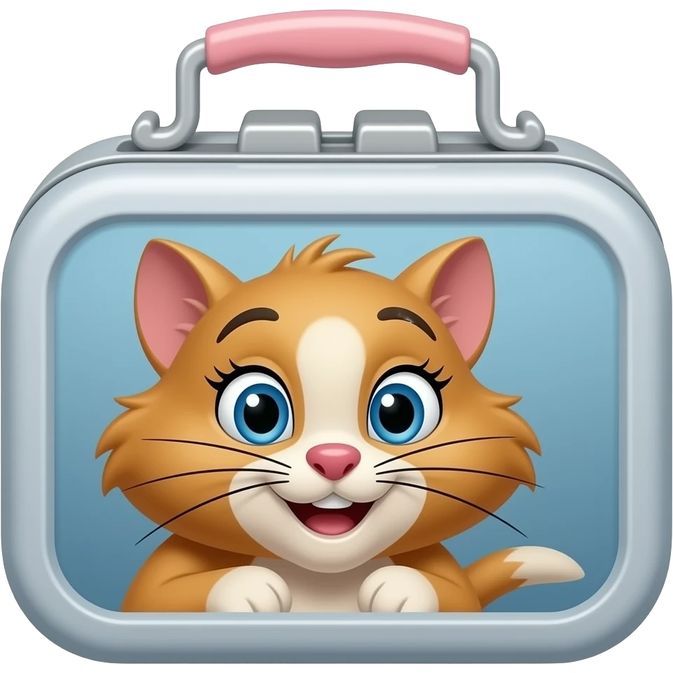 lonchera de Marie de los aristo gatos emoji