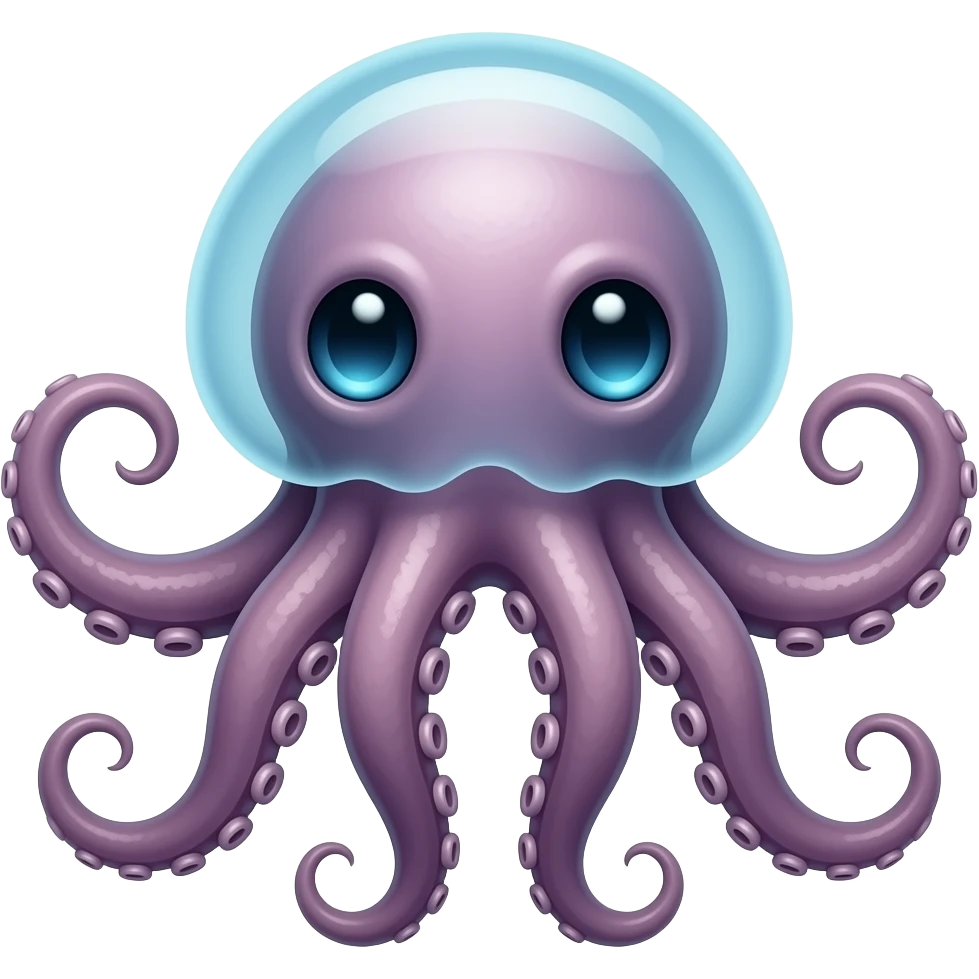 Octopus jellyfish fusion emoji