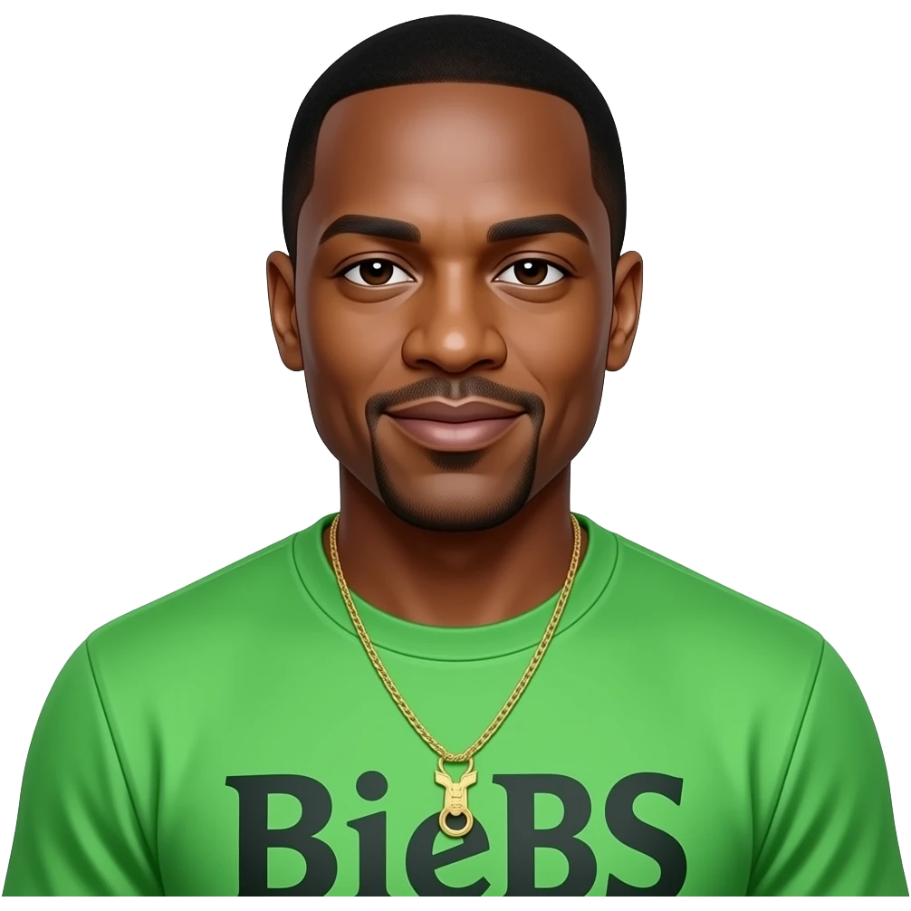 Sean Combs with Biebs shirt emoji