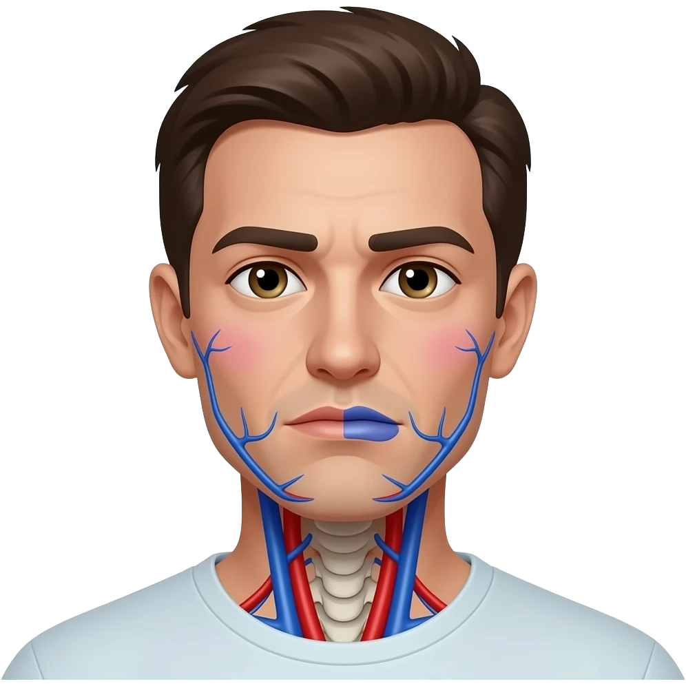 draw a man with superior vena cava syndrome emoji
