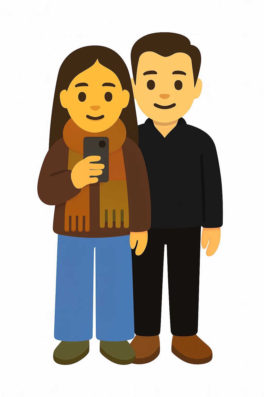 This is my boyfriend and I, make us into an emoji  emoji