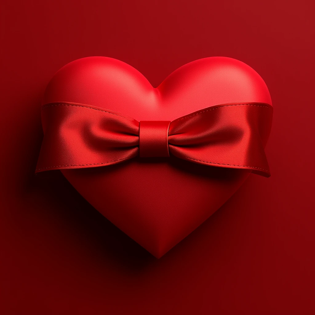 heart with a velvet ribbon emoji