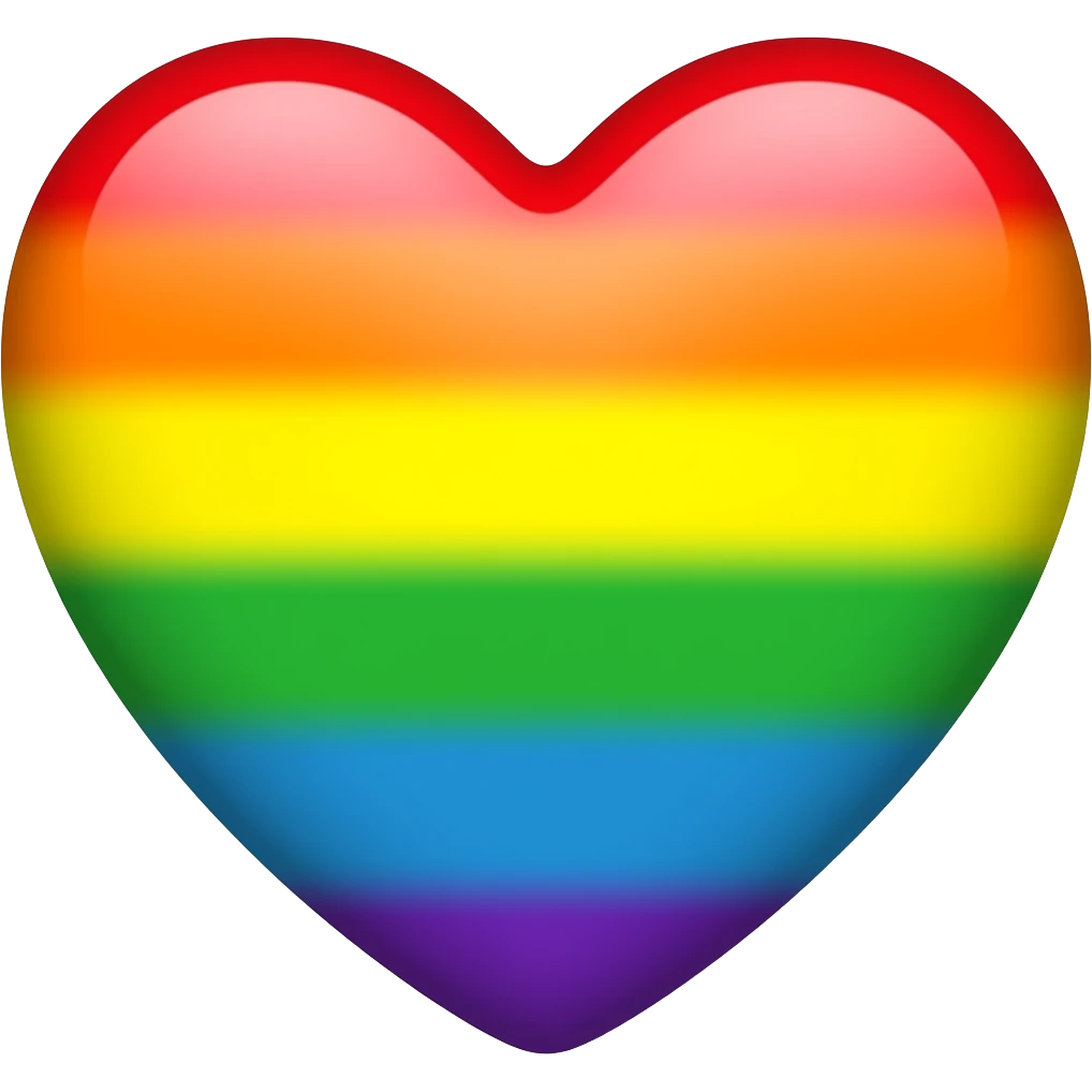 gay heart emoji