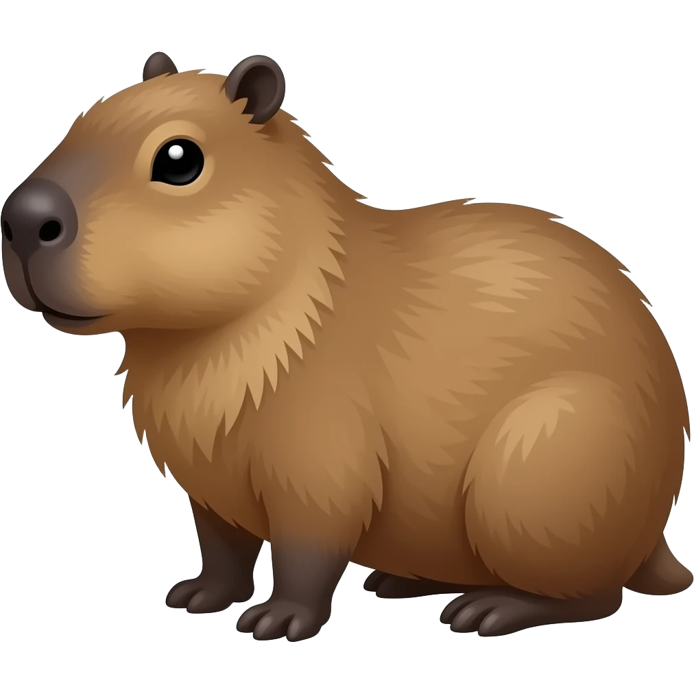 Capybara emoji