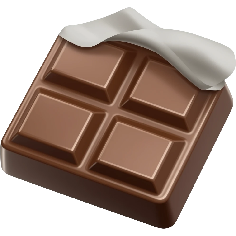 dark chocolate emoji
