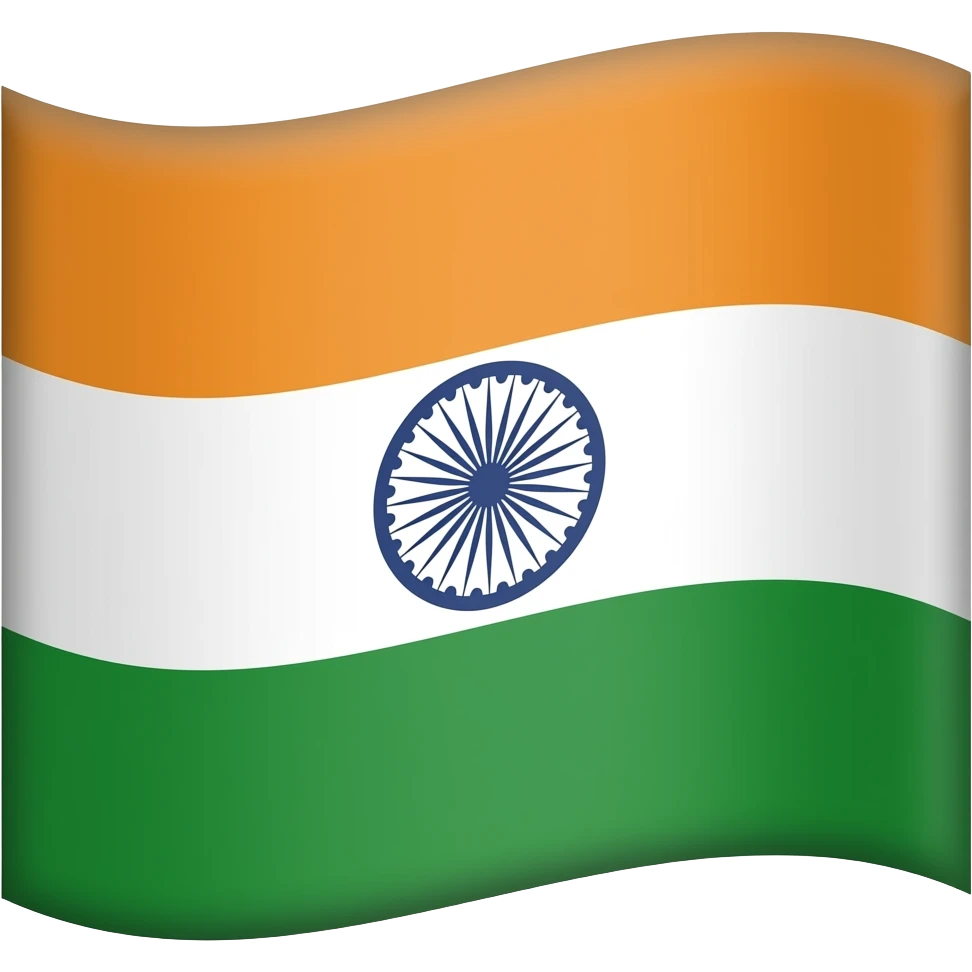 Hindu double saffron flag emoji