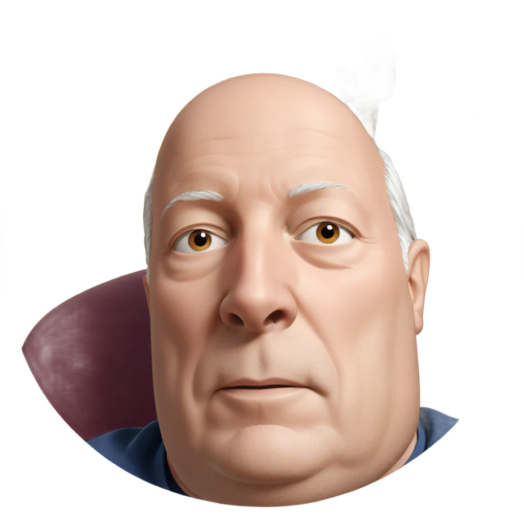 serene male portrait image emoji