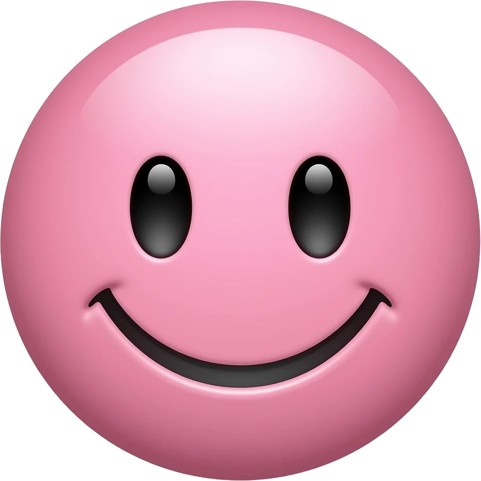 Eu quero um emoji rosa emoji