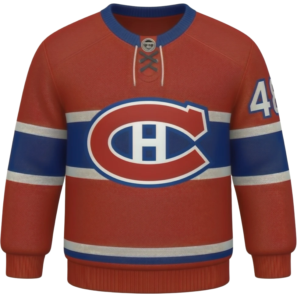 Chandail no 48 Canadiens de Montréal emoji