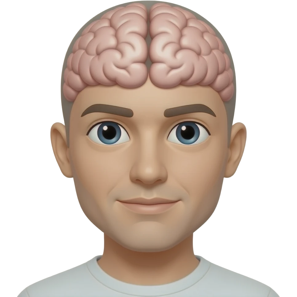 smooth brain emoji