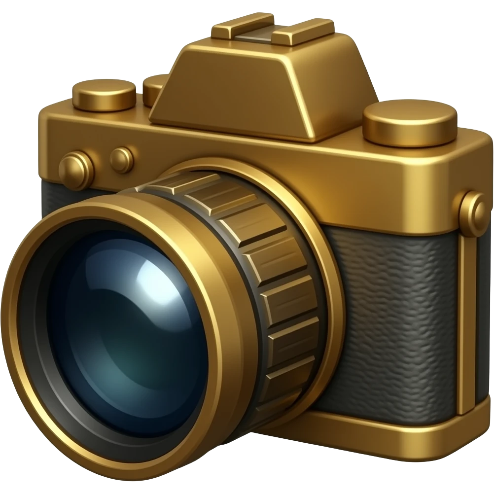 steampunk camera obscura emoji
