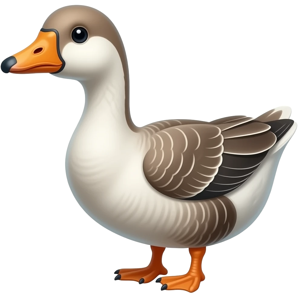 Gross goose emoji