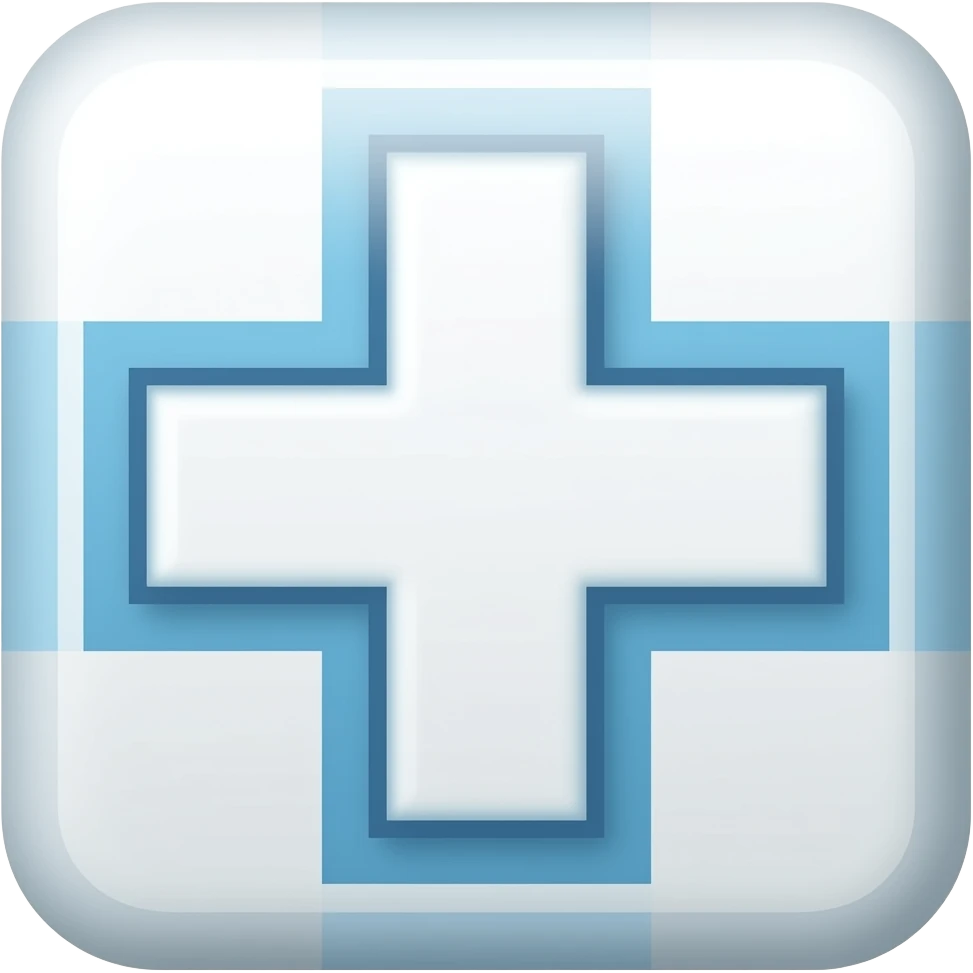 pharmacy cross emoji