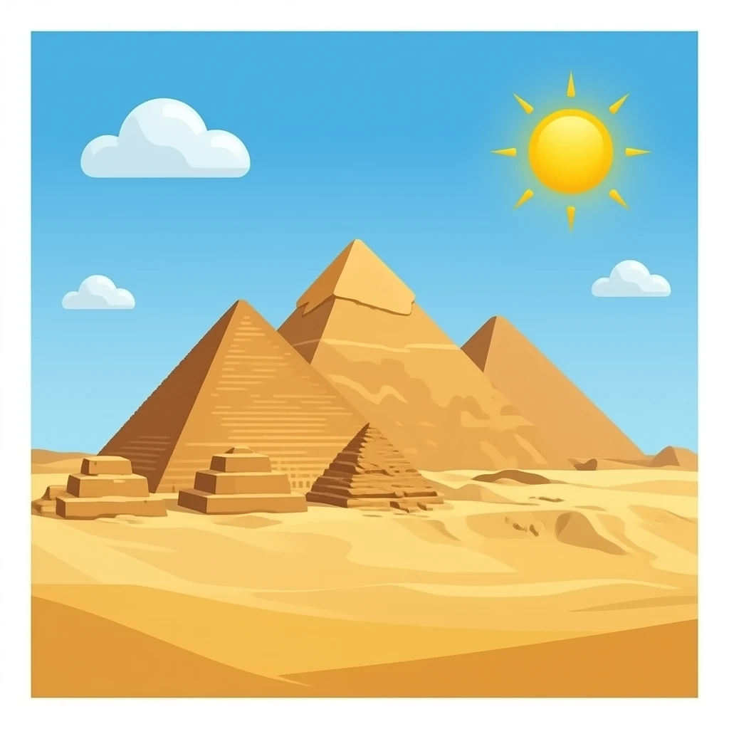 Pyramids of Giza emoji