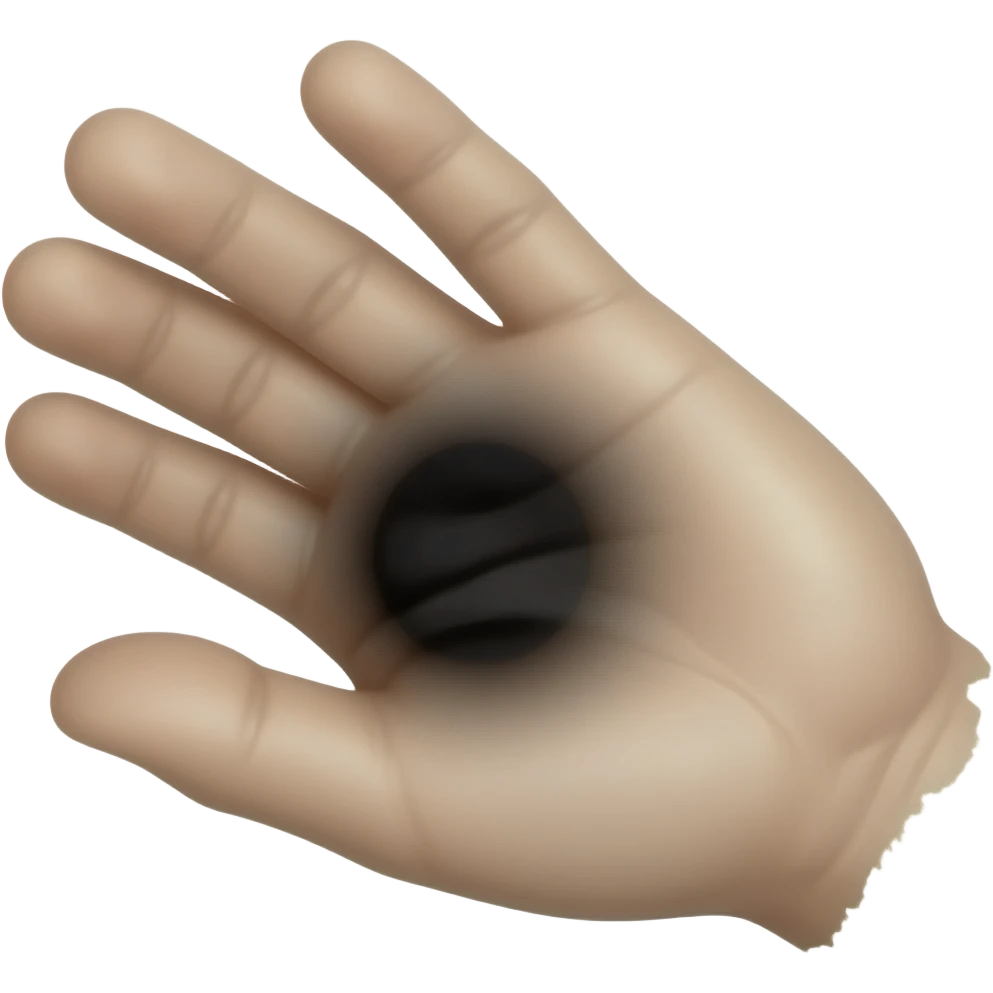 Tatuaje imperfecto  borroso brazo emoji